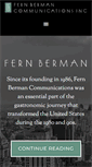 Mobile Screenshot of fernberman.com